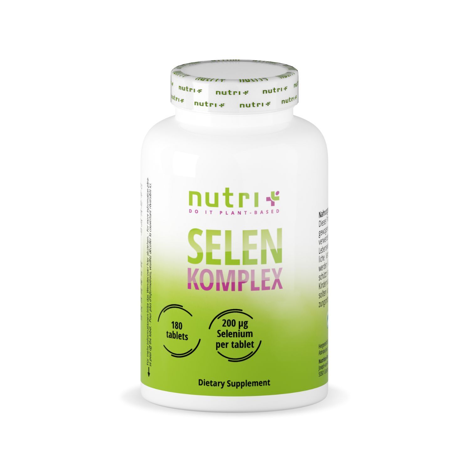 Nutri+ Selen 200 µg -  180 Tabletten