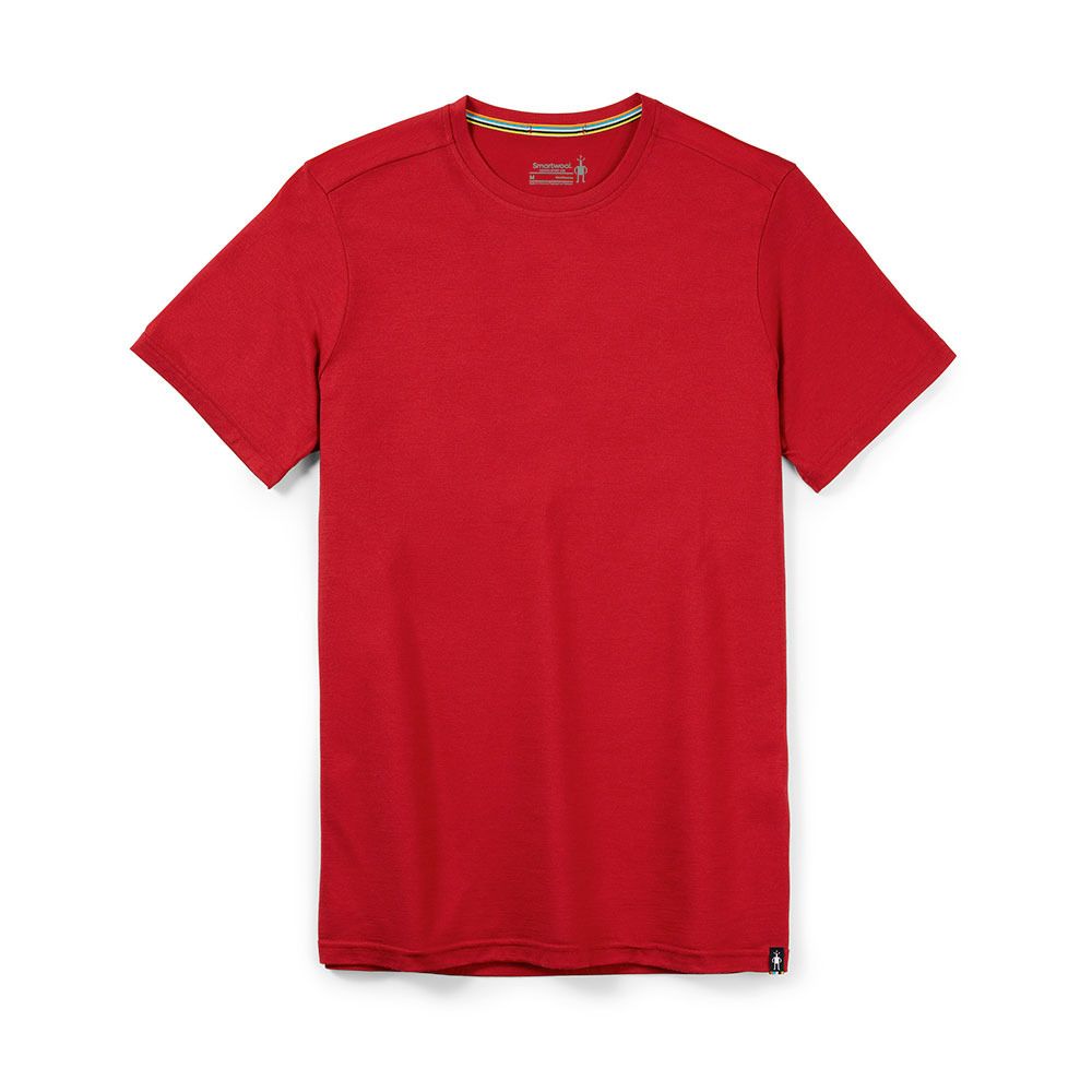 Smartwool MERINO SPORT 150 - Sous-couche Homme rythmic red