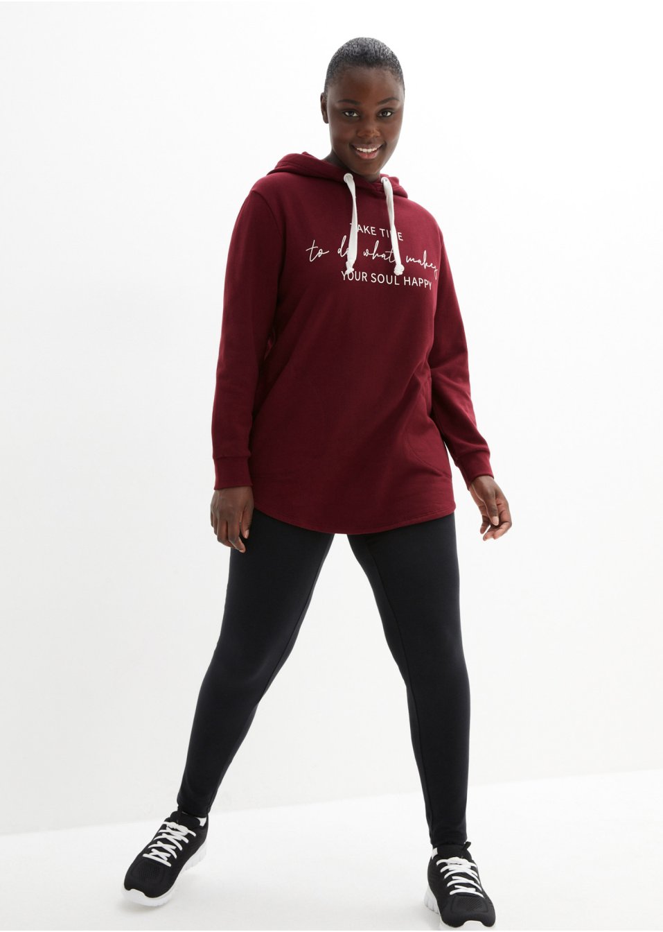 Survêtement avec sweat long et legging (ens. 2 pces.)