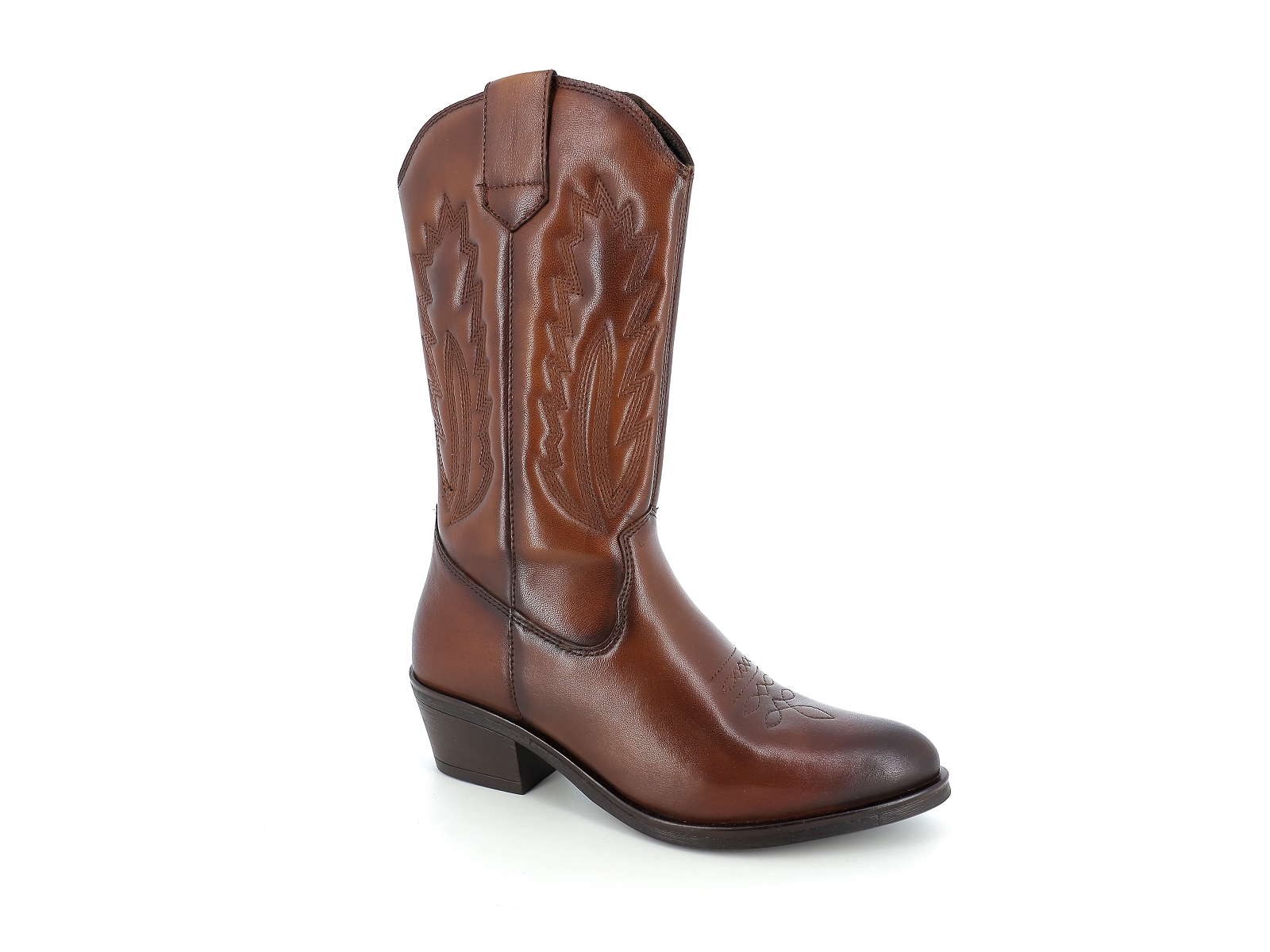 T brand-THEOTIAGO Cuir Marron Foncé