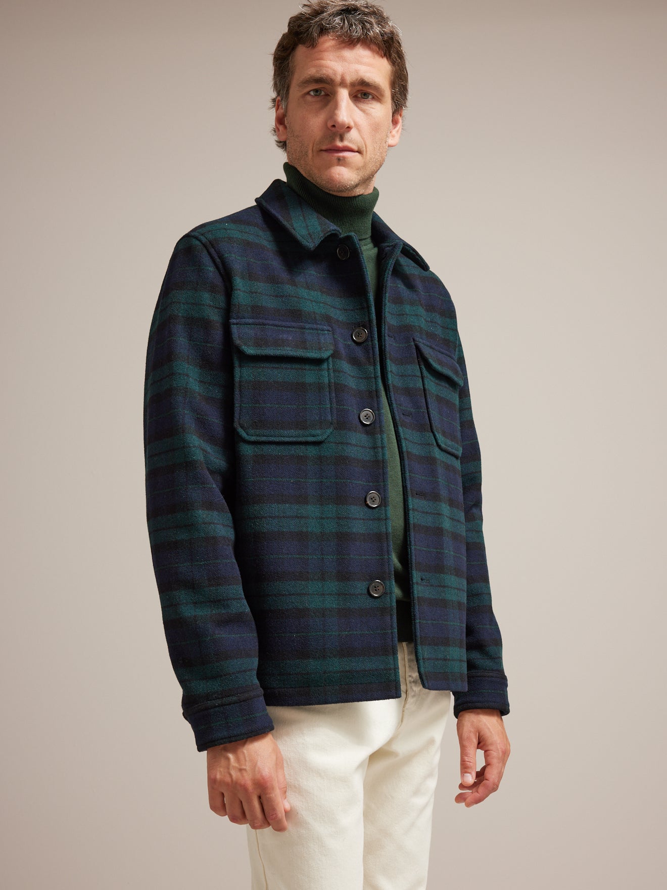 Veste surchemise homme