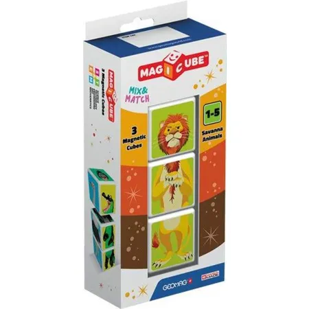 Geomag MAGICUBE Savanne, 3 Würfel