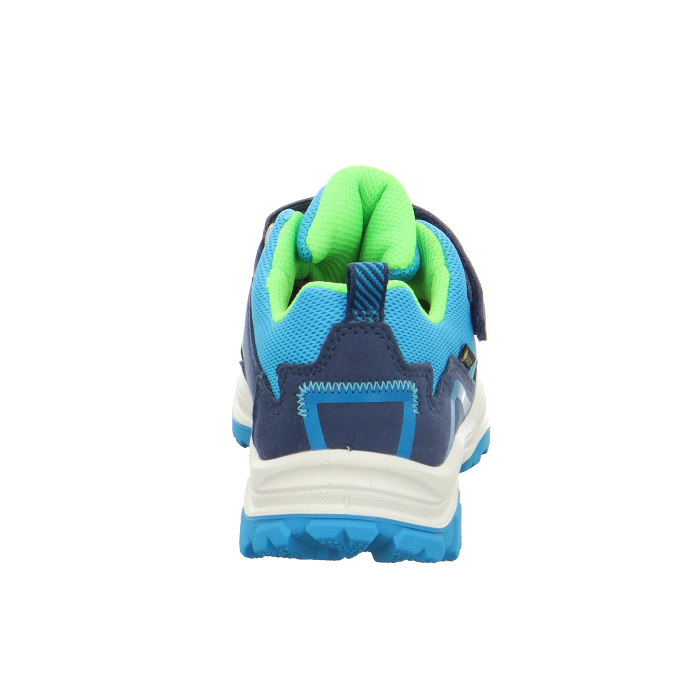 Jungshalbschuh blau