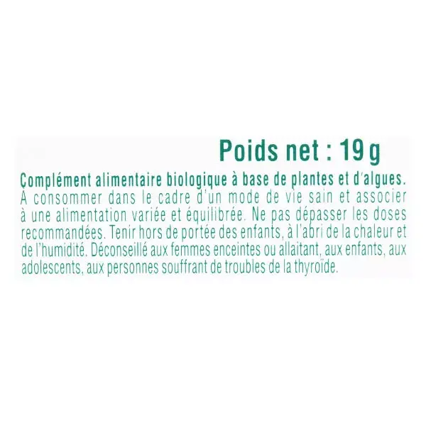 Biosens Cabelo Unhas Pele Orgânico 40 Cápsulas Vegetais
