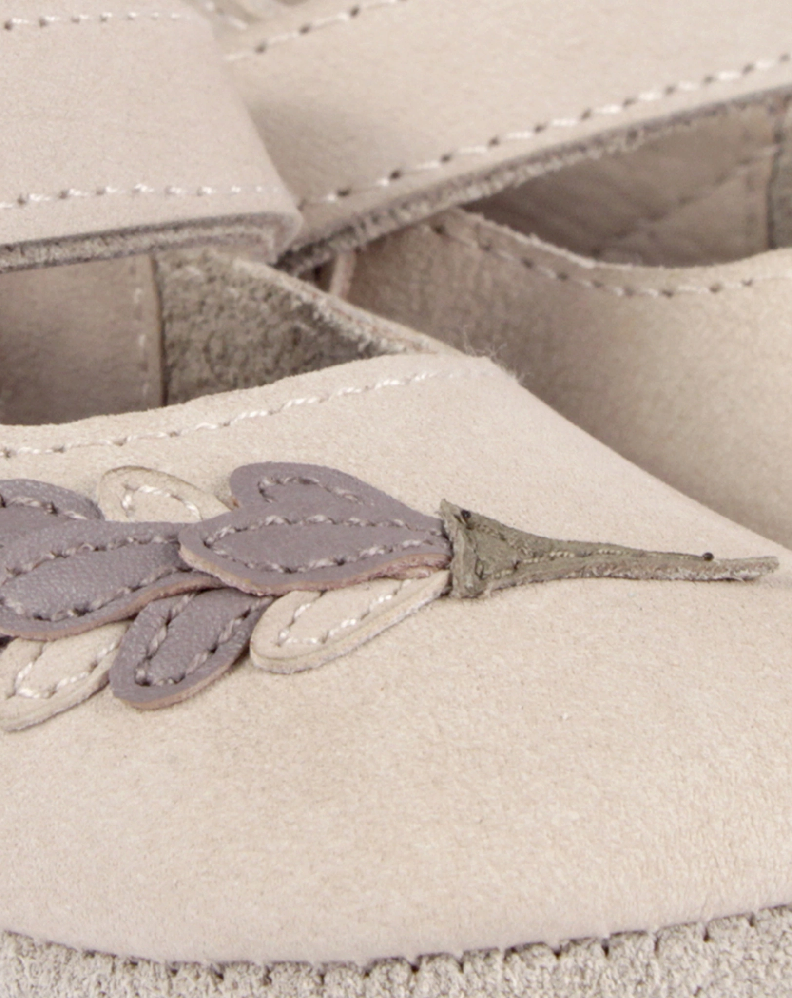 Krabbelschuhe ISEL - LAVENDER in lilac