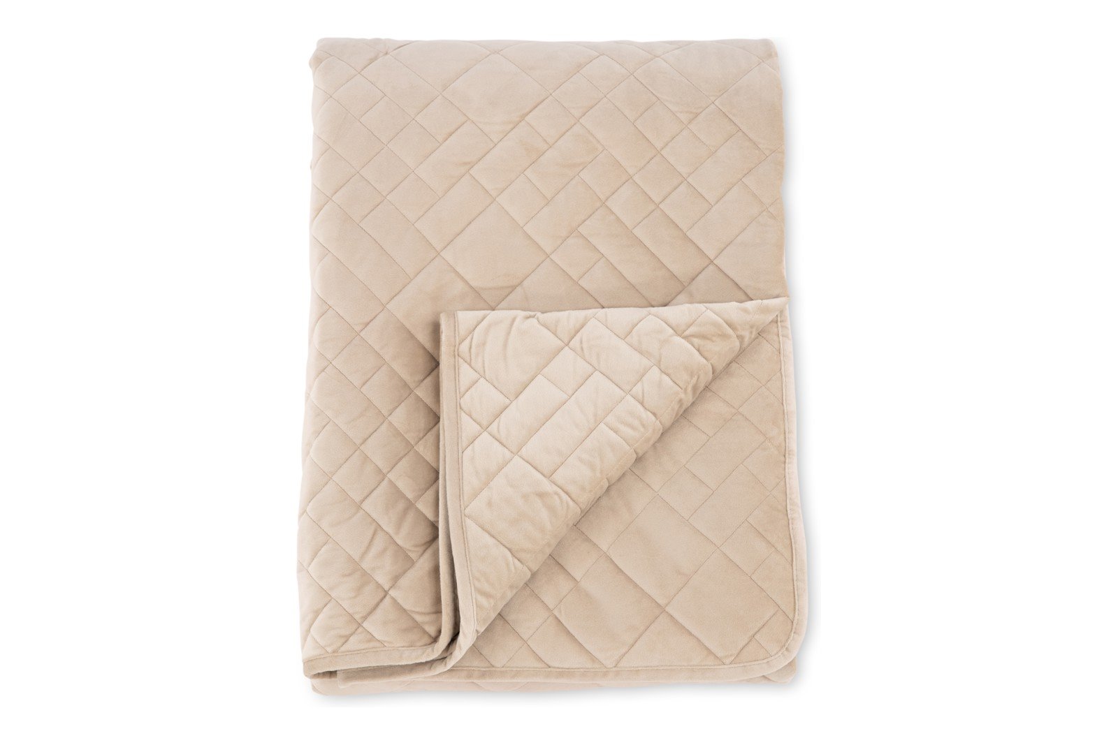 Jilly sengeteppe 150x80cm, beige