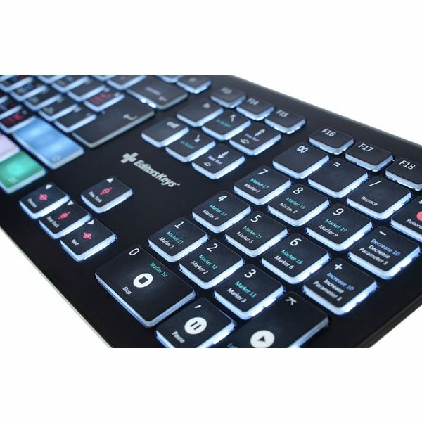 Editors Keys Backlit Keyboard Logic X DE
