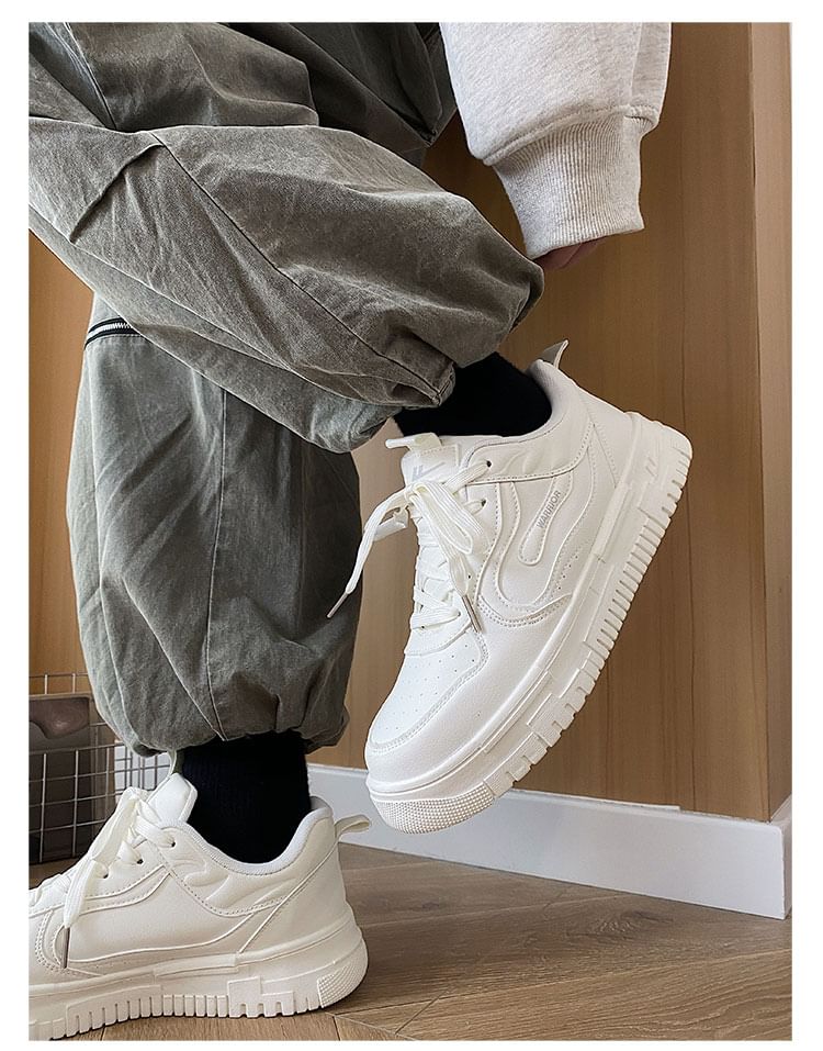 HANO - Platform Paneel Sneakers
