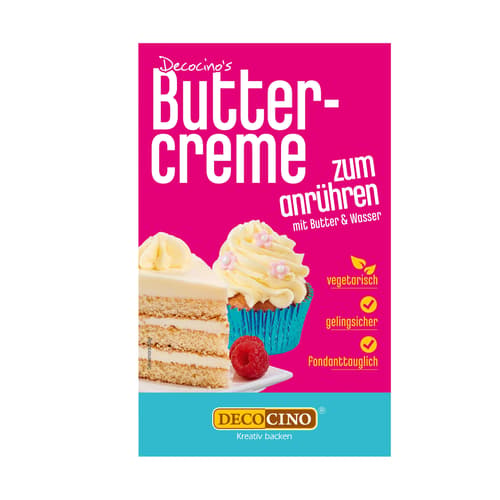 Decocino Buttercreme zum Anrühren