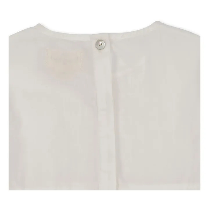 Konges Sløjd Blouse Posey Coton Bio | Blanc
