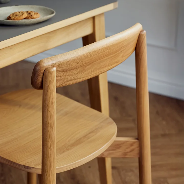 Andersen Furniture - Unite Stuhl, Eiche weiss pigmentiert