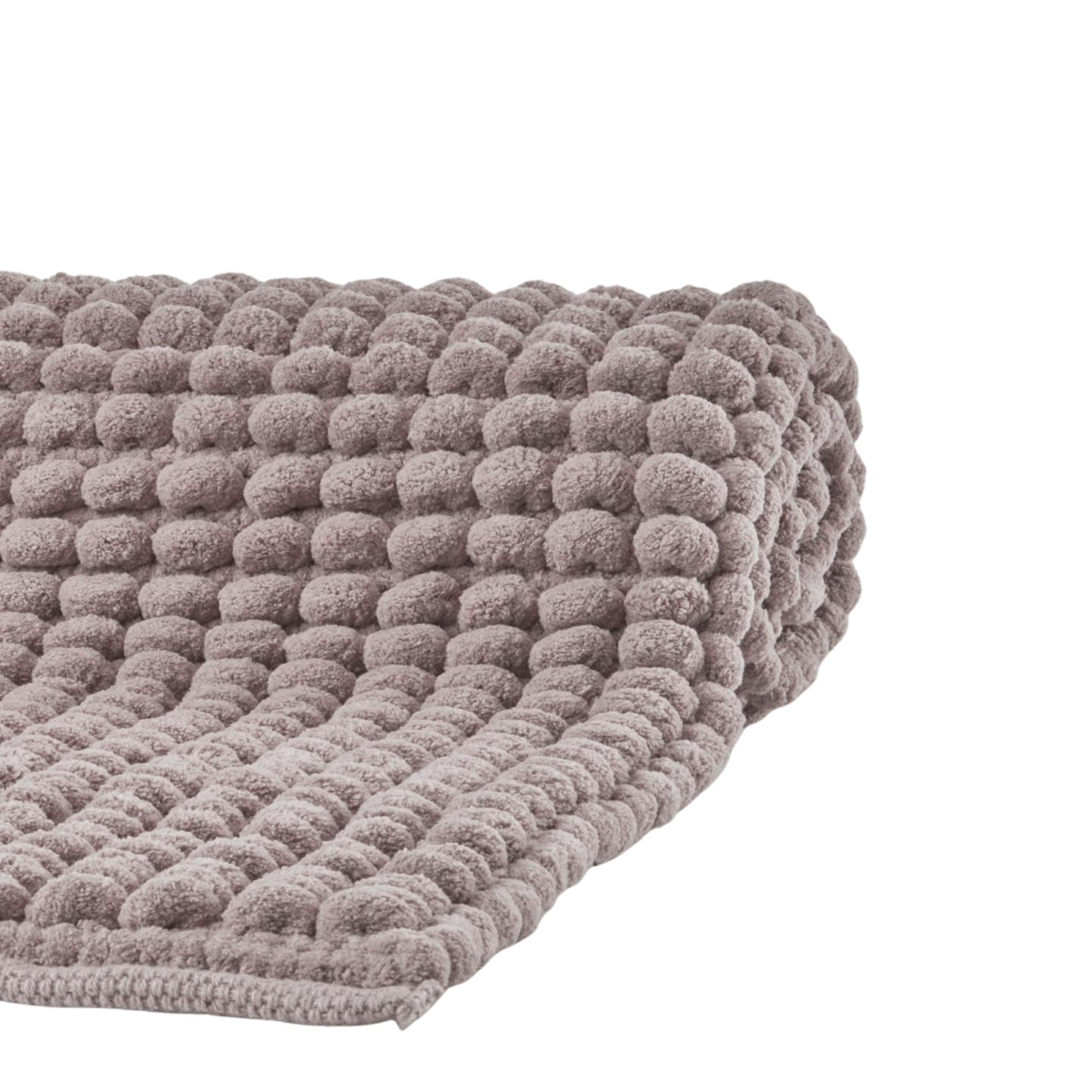 Axel Badmat Nude | 70 x 120 cm | Bruin | Roze | Katoen | Polyester