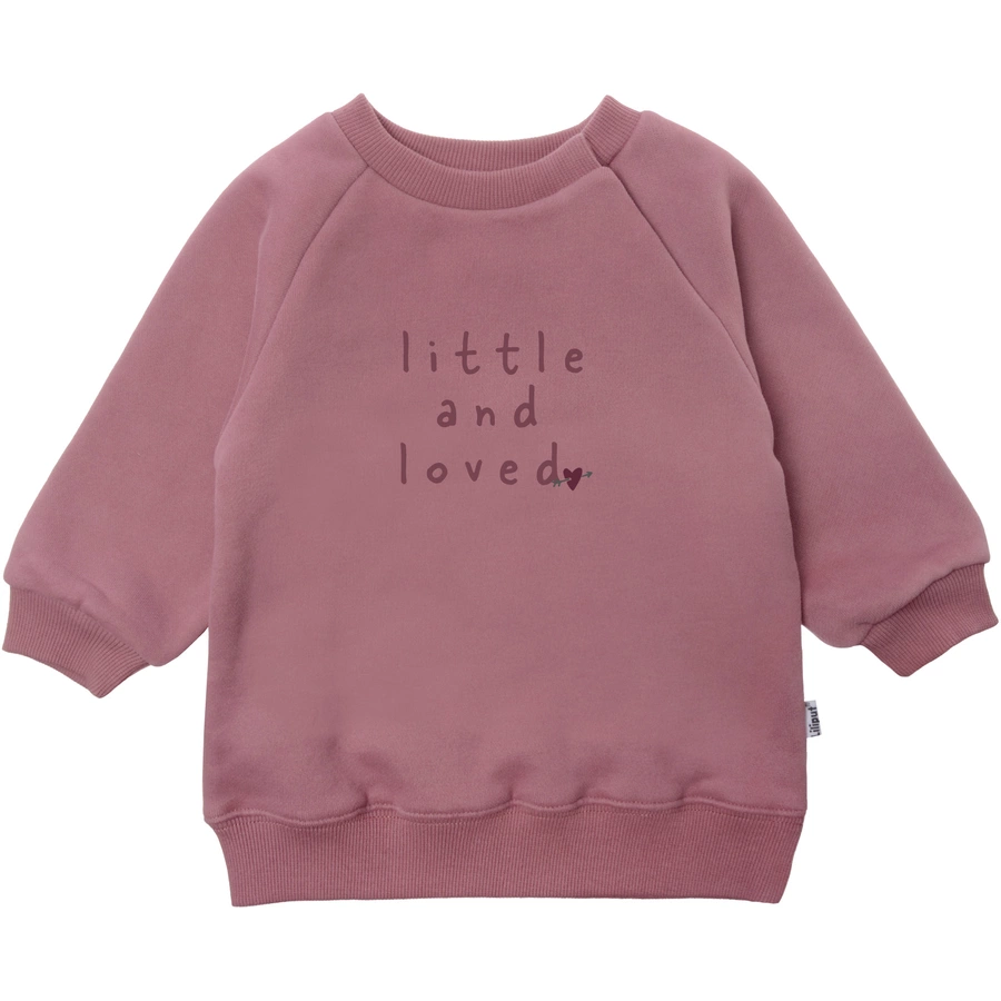 Liliput Sweatshirt little and loved rosa