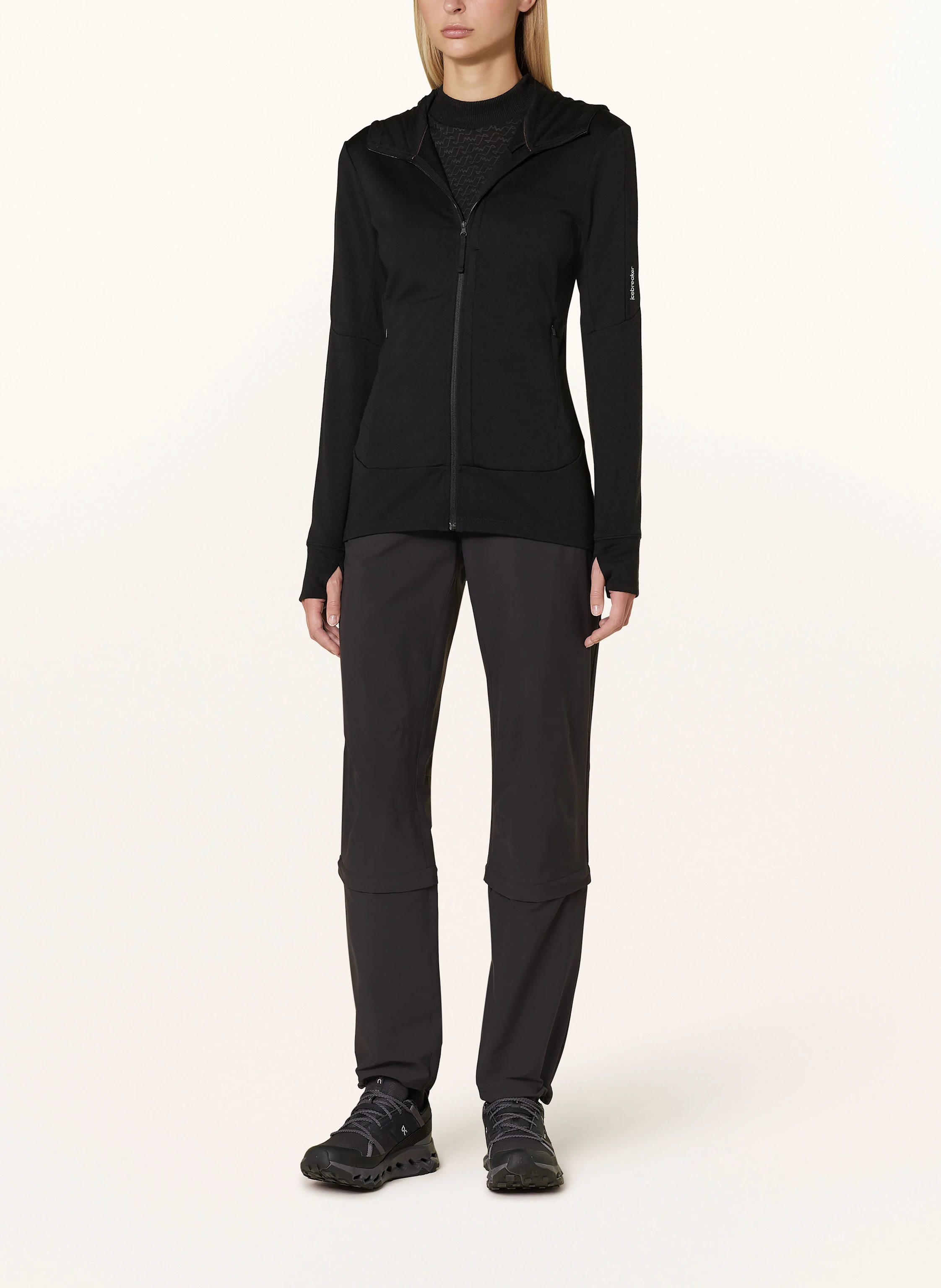 icebreaker Midlayer-Jacke MERINO 260 QUANTUM IV aus Merinowolle