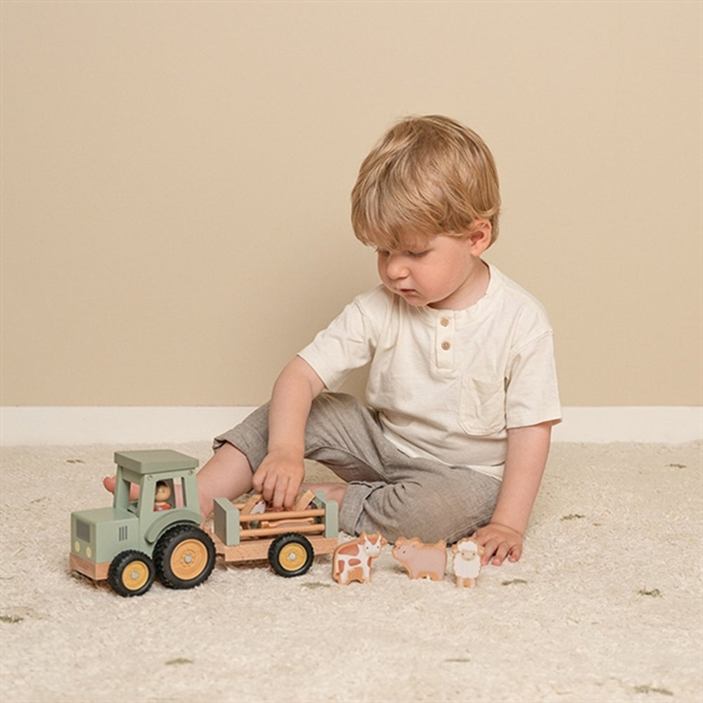 Little Farm Traktor m. Trailer FSC