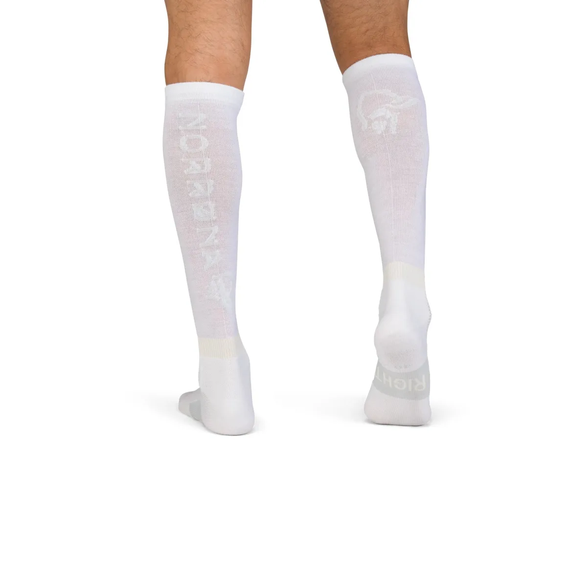 Norrøna Senja Merino Lightweight Socks Long Snow White