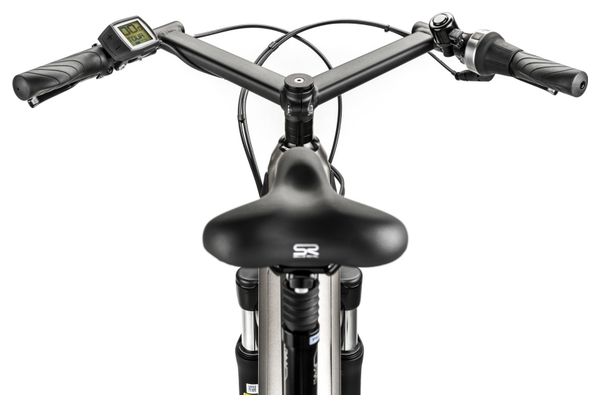 Vélo Électrique Moustache Samedi 28.3 Open Shimano  Nexus 2023 Titanium. mat