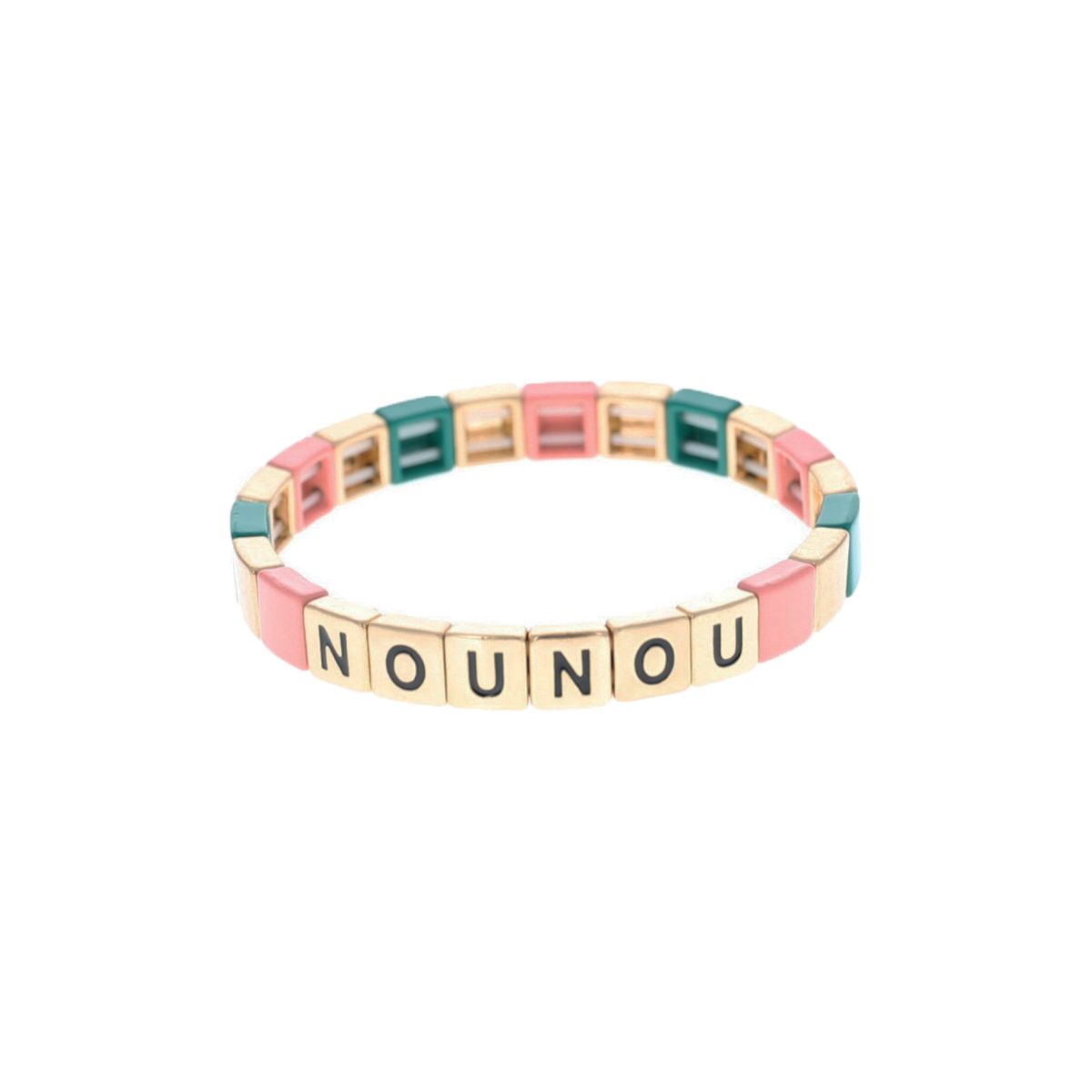 Bracelet Nounou doré Atelier jasmin