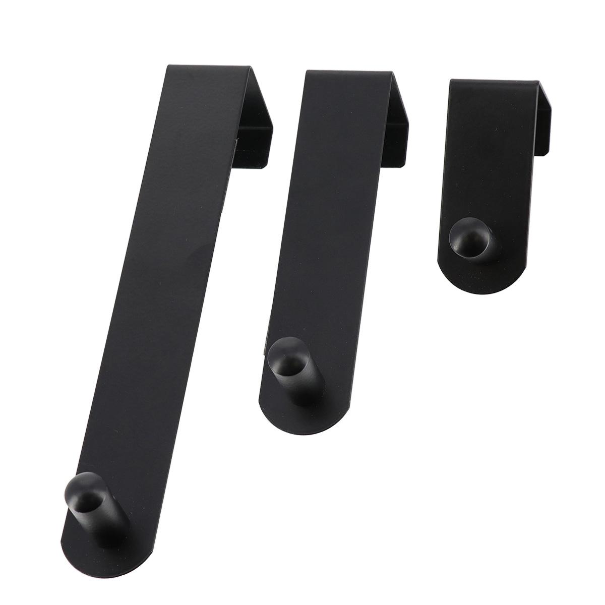 SET 3 PATERES ACIER INOXYDABLE PORTE NOIR