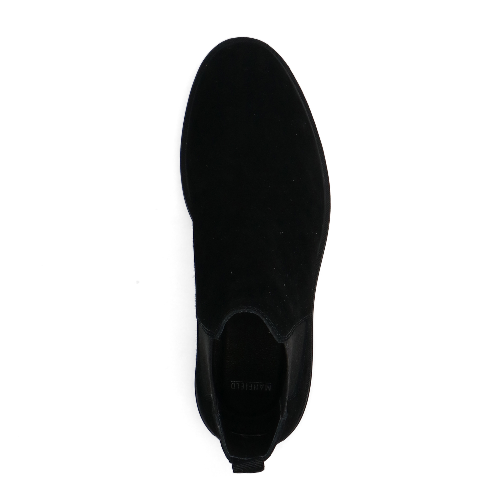 Zwarte suède chelsea boots
