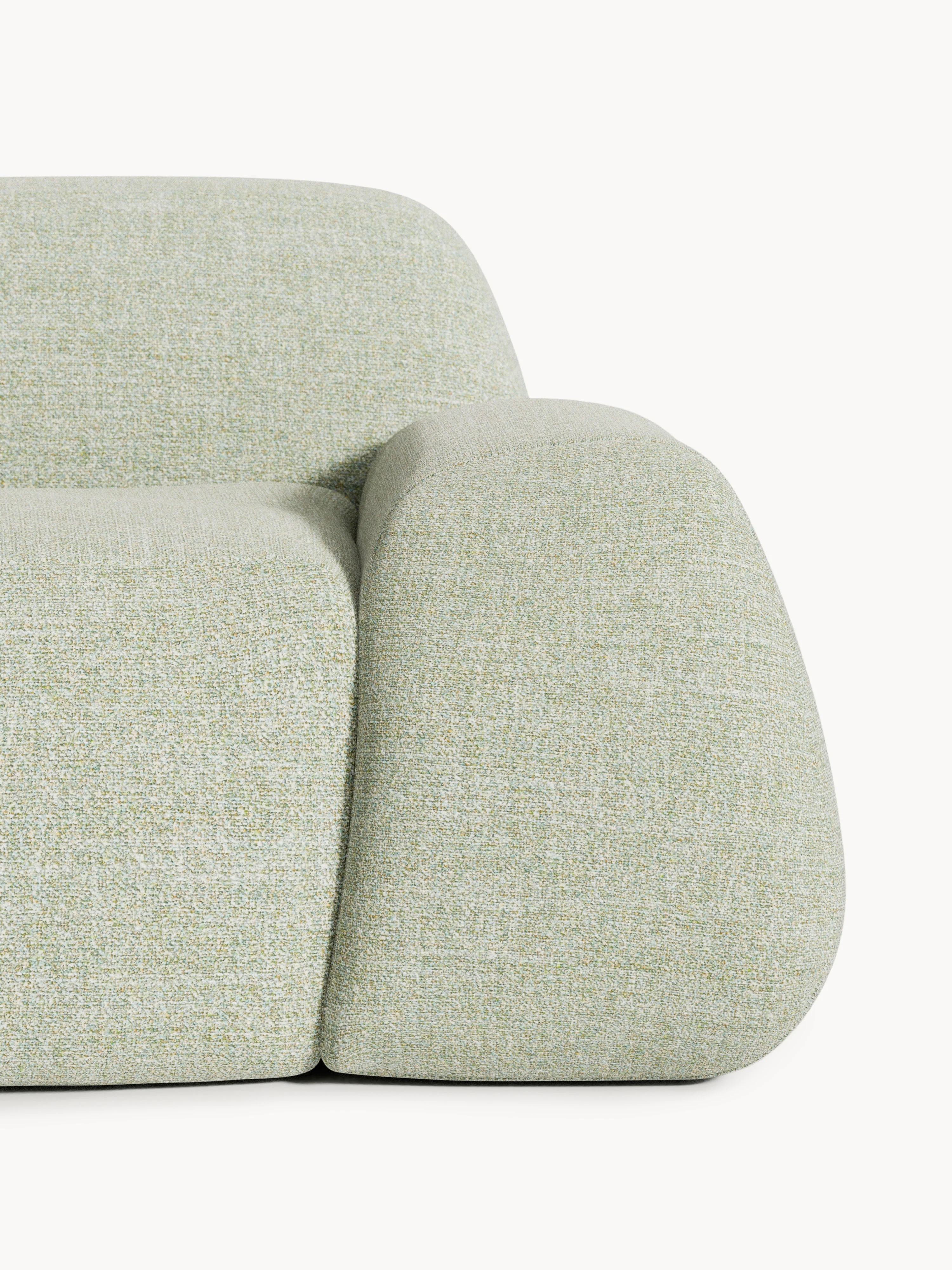 Modulaire bouclé chaise Wolke (3-zits)