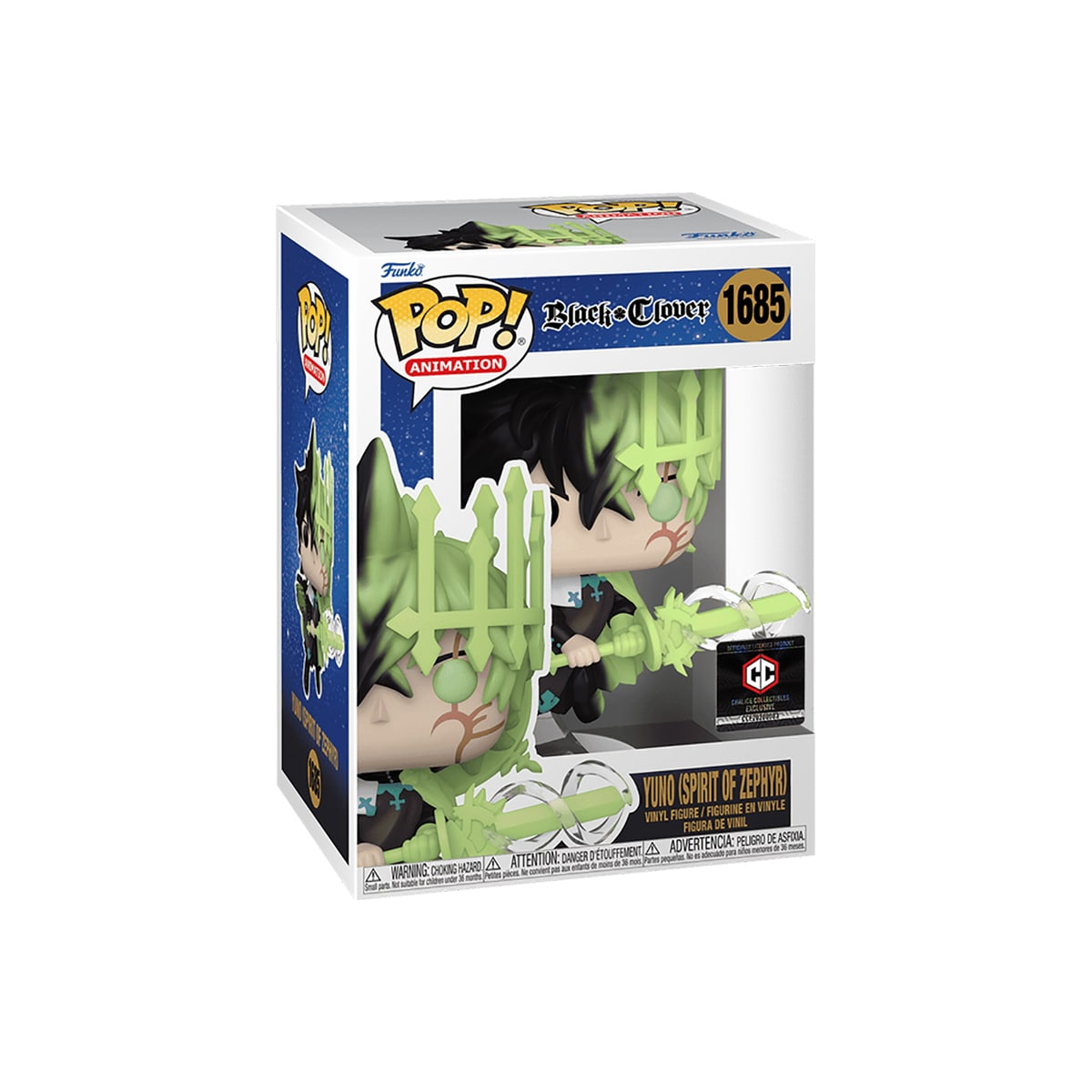 Funko POP Black Clover actionfigur (Yuno)