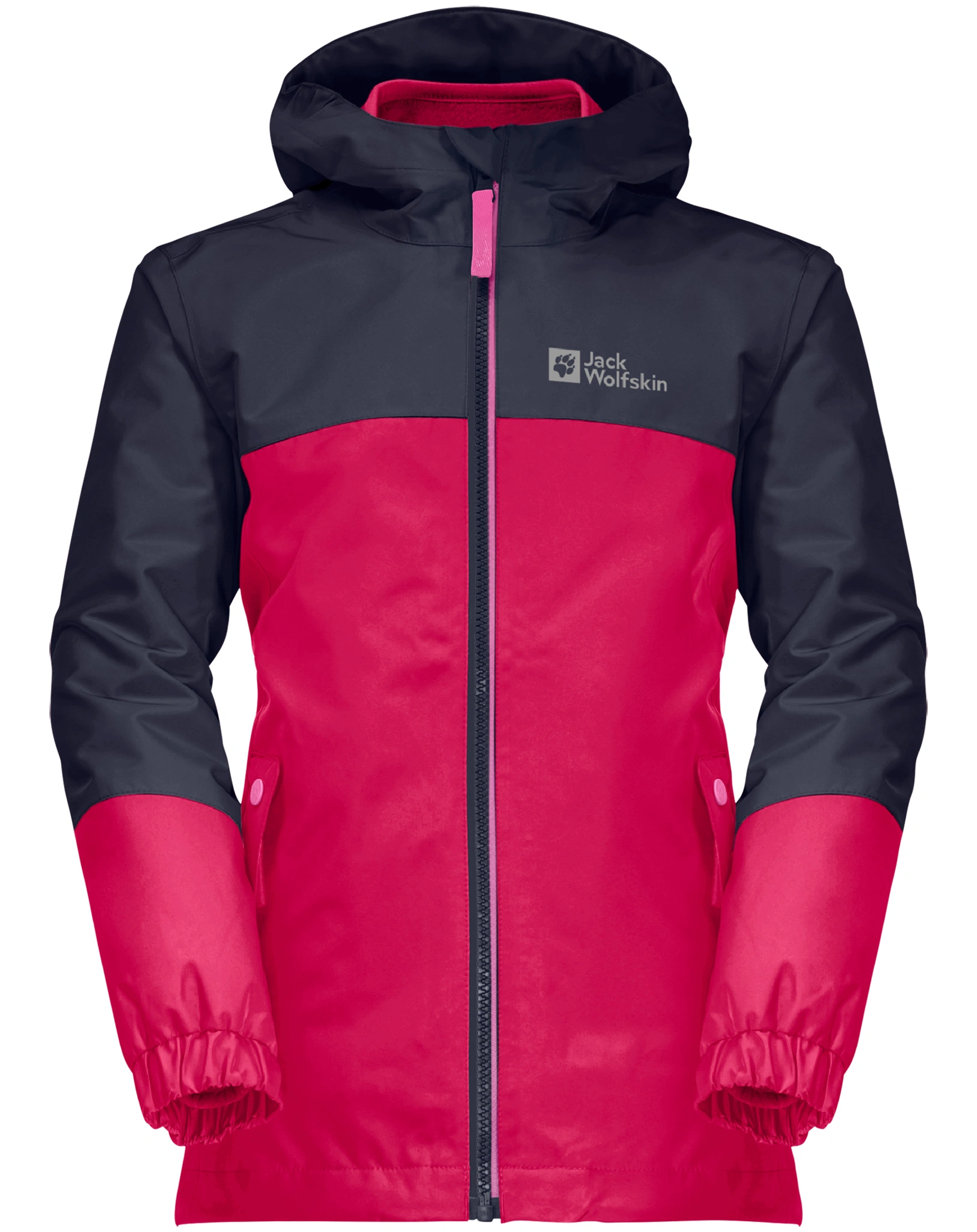 Funktionswinterjacke ICELAND 3-teilig in pink dahlia