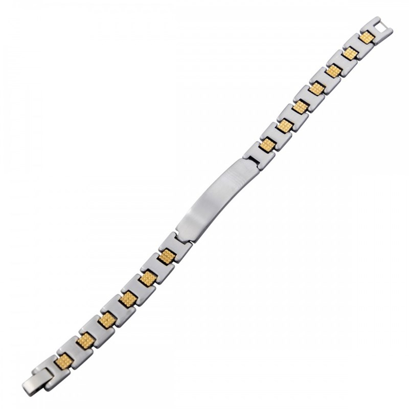 Gourmette Bracelet Fashion pour Homme en Acier