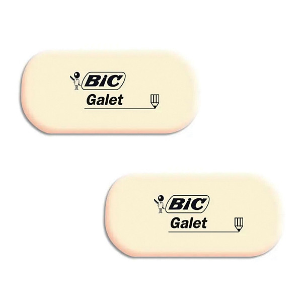 2 gommes Bic® galet, le lot