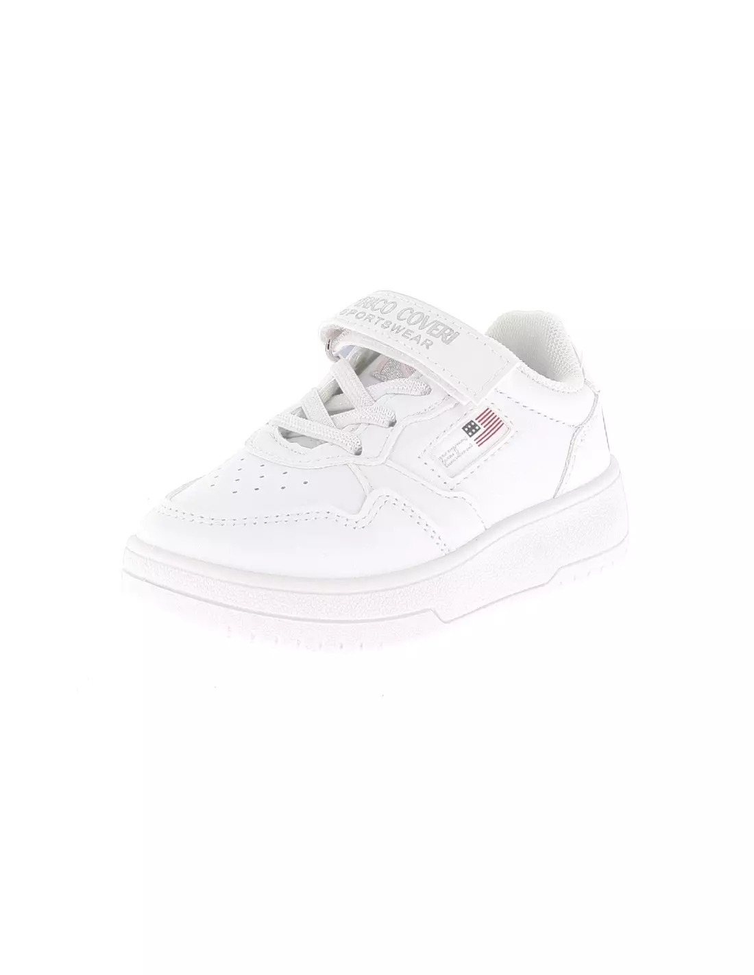 ENRICO COVERI CKG326309 - Baskets 01.WHITE-SILVER