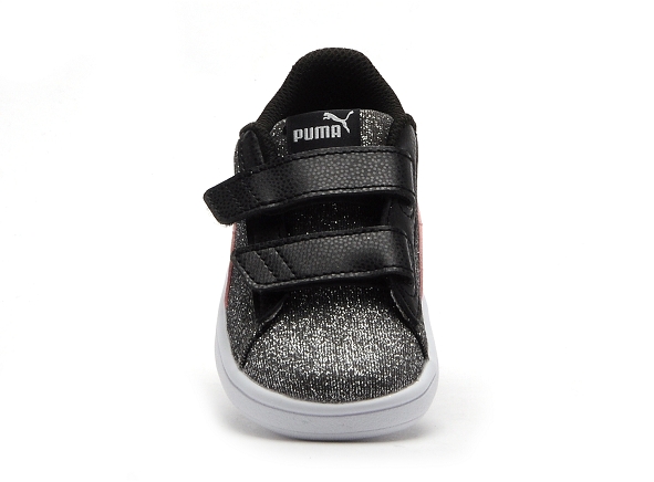 Puma basses enfant puma smash v2glamv inf noir