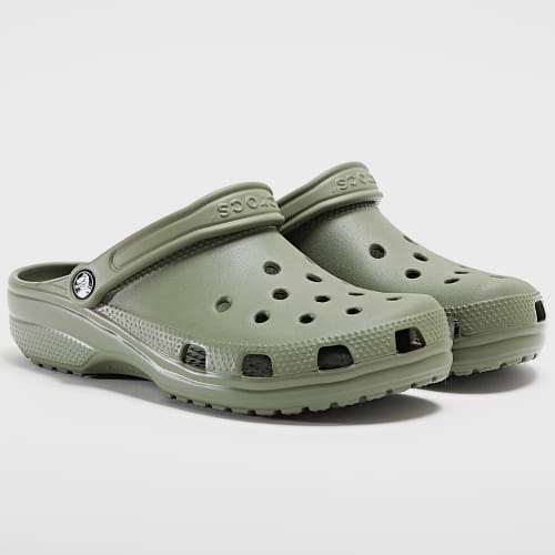 Claquettes Classic Clog Vert Kaki