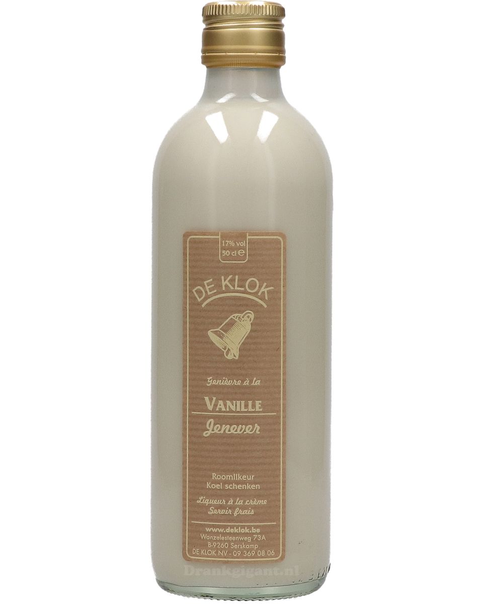 De Klok Vanille Jenever 50 cl