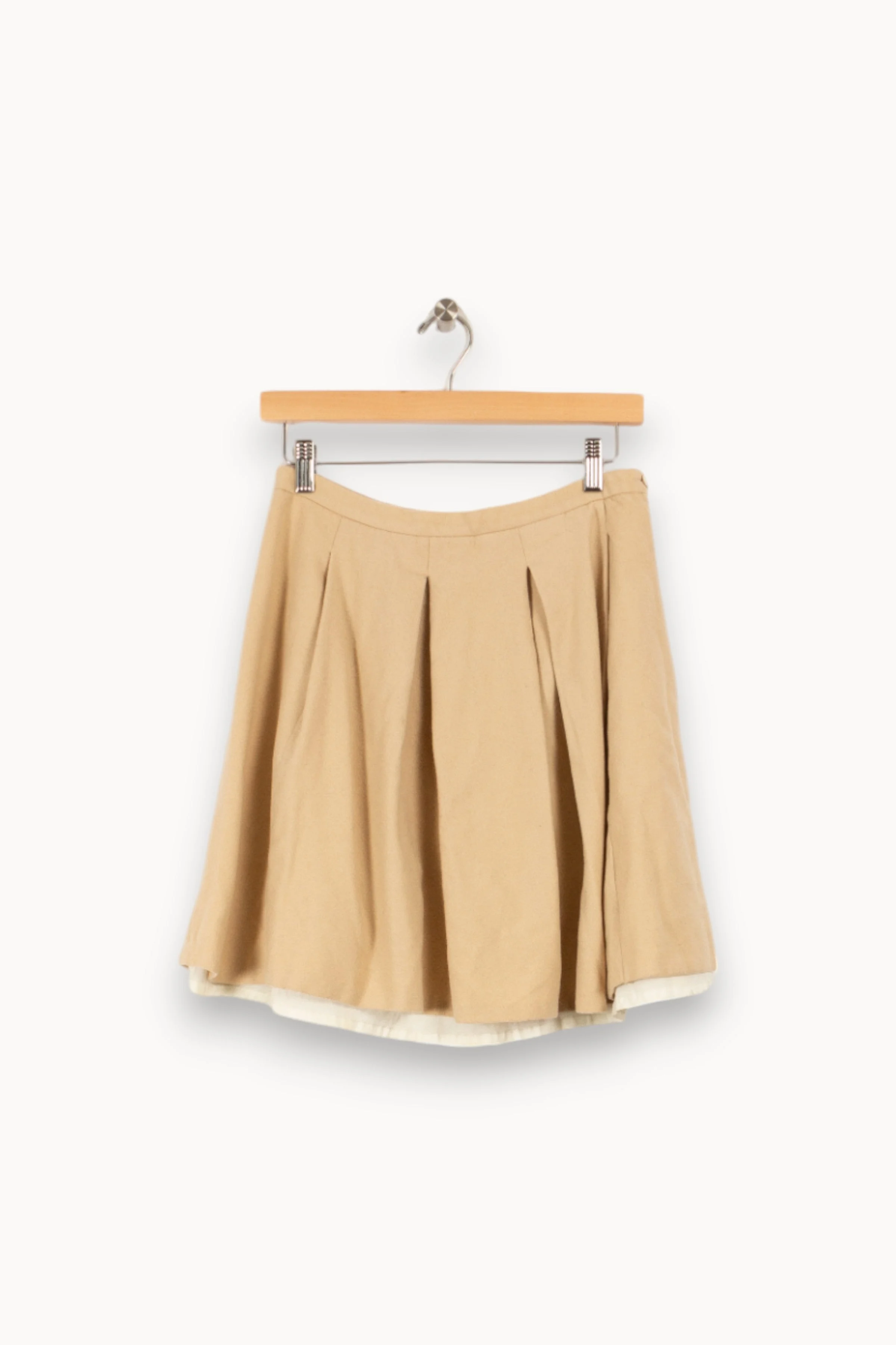 Jupe beige | Marron