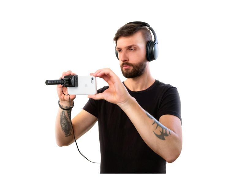 IK Multimedia Mikrofon iRig Mic Video Digitales Videomikrofon