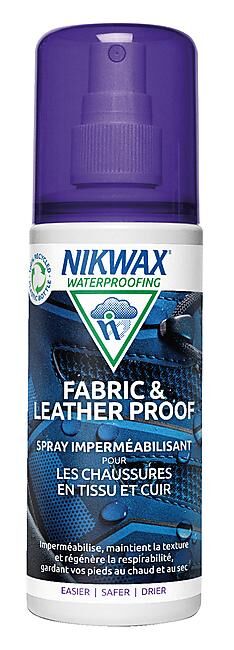 NIKWAX - IMPERMEABILISANT CHAUSSURES SPRAY LEATHER 125 ML