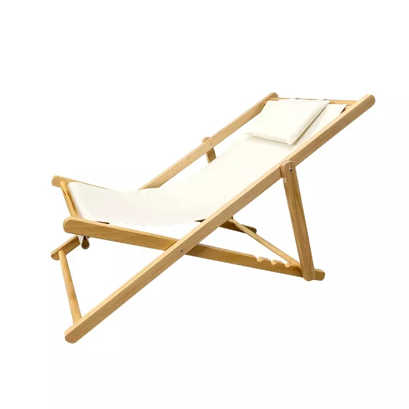Balkon Klapp Liegestuhl Garten Relax Liege Strandstuhl (Outdoor/Indoor) - Dunkelgrün