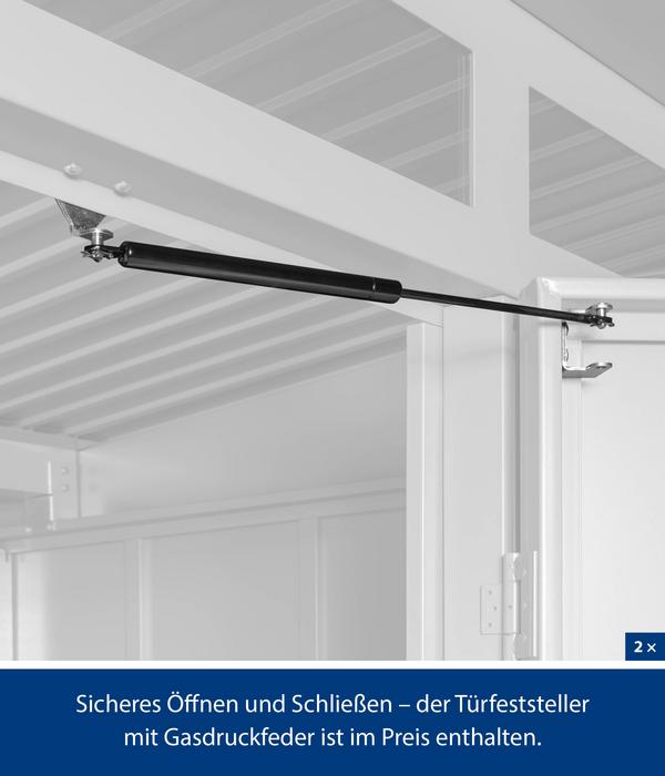 Hörmann Berry-Gerätehaus Modern-S Typ 3, ca.