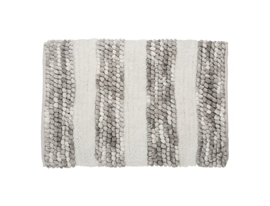 FIVE SIMPLY SMART - Tapis de bain Tapis epais pour salle de bain - 50 x 75 cm - gris
