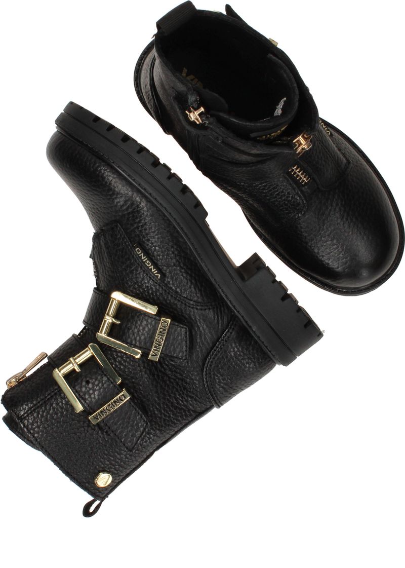 Vingino Velia Bikerboots Zwart Meisjes