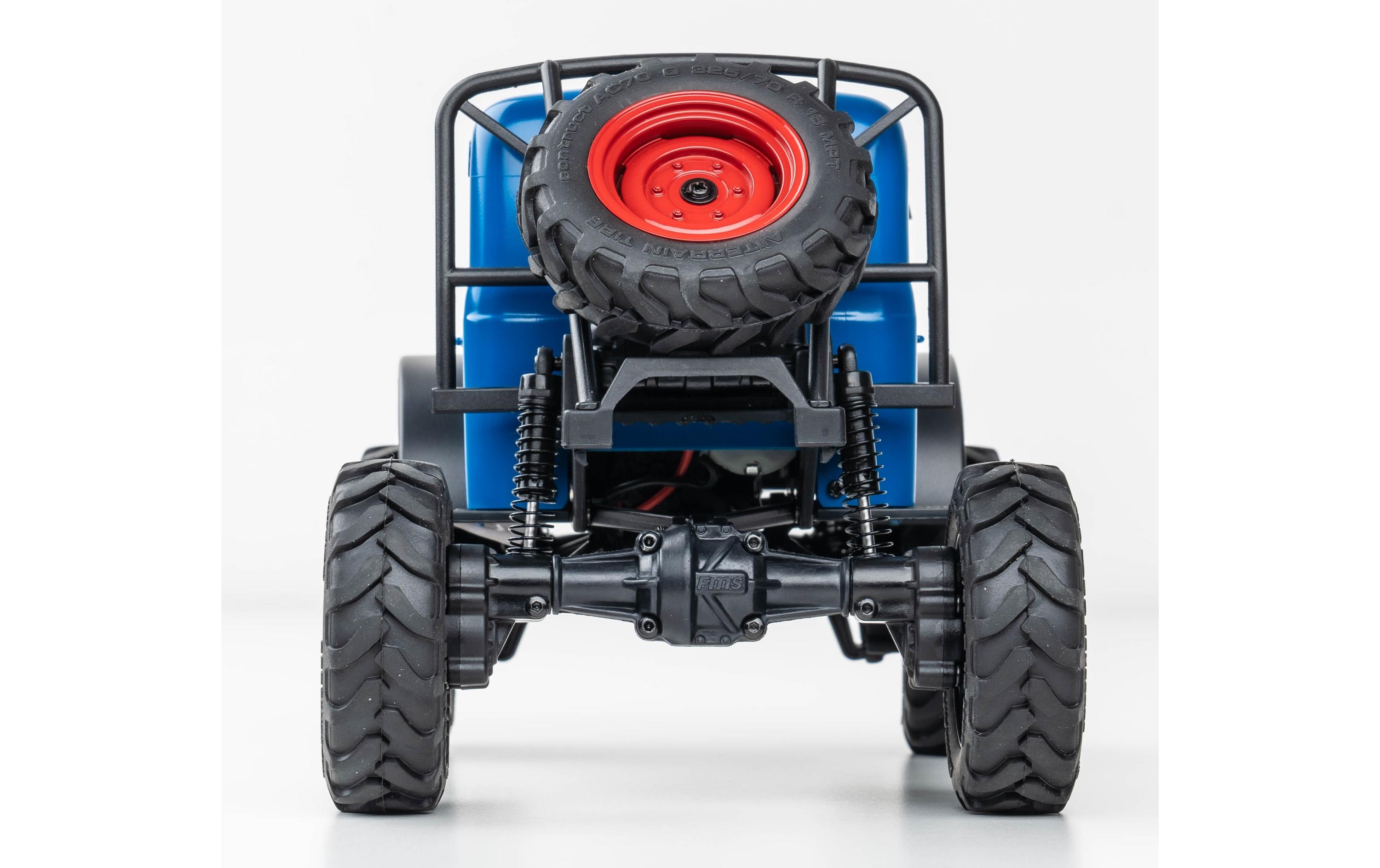 Scale Crawler FCX24 Power Wagon Mud-Racer, Blau 1:24, RTR<br>Rock Crawler im Miniformat mit 2-Gang Getriebe