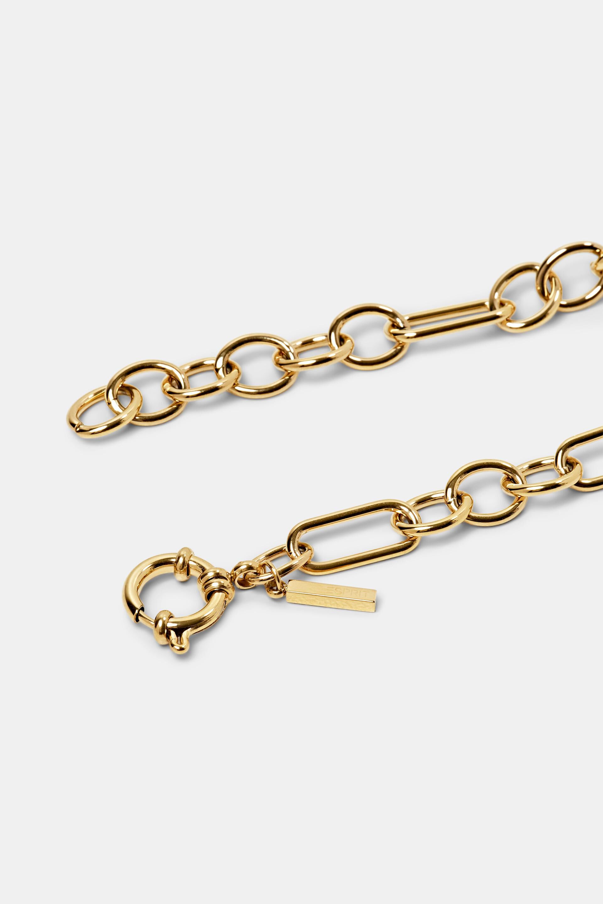 Bracelet à maillons, acier inoxydable