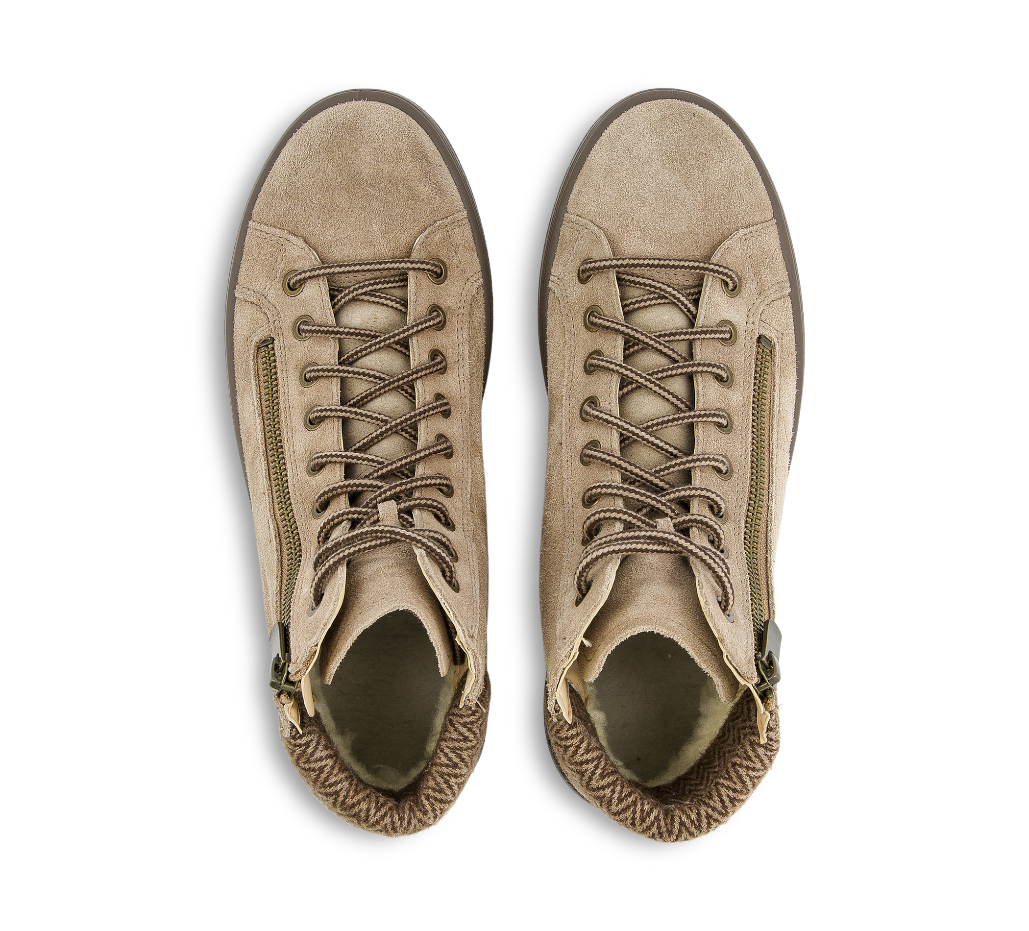 Legero Mira - Schnürstiefel Leder beige/taupe