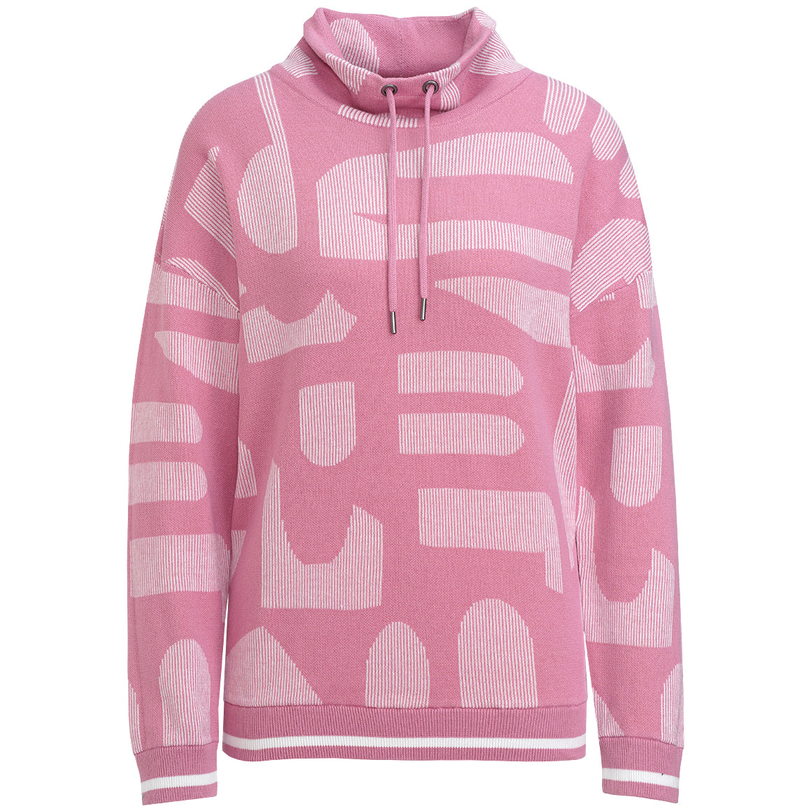 Gina Benotti Damen Pullover mit Stehkragen rosa