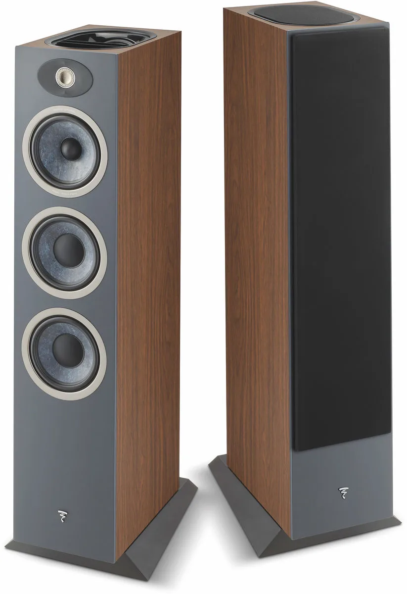 Focal Theva N°3 D Bois foncé (la paire) Enceintes colonne