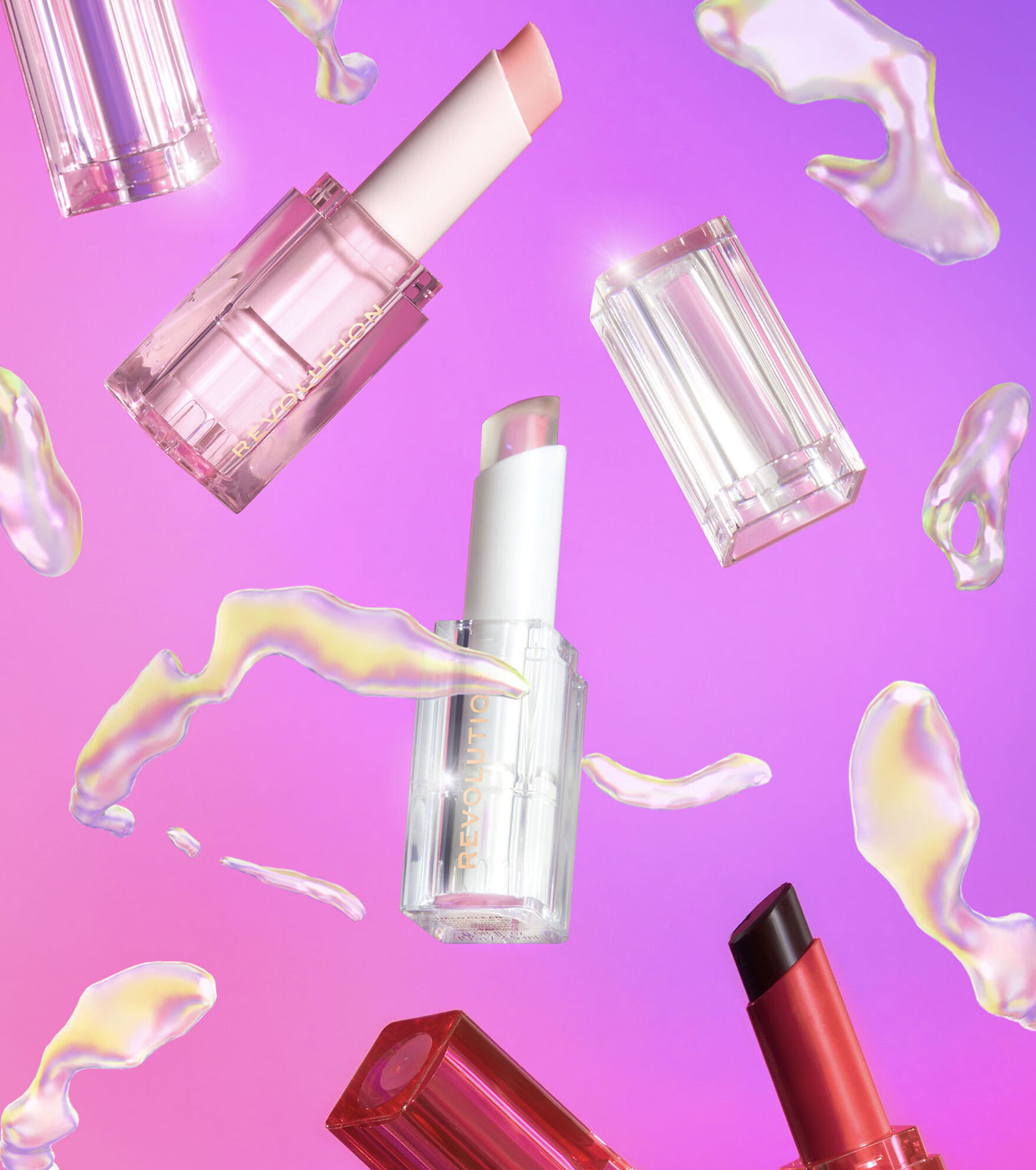 Revolution - *Mood Switch* - Bálsamo labial Aura - Halo Clear