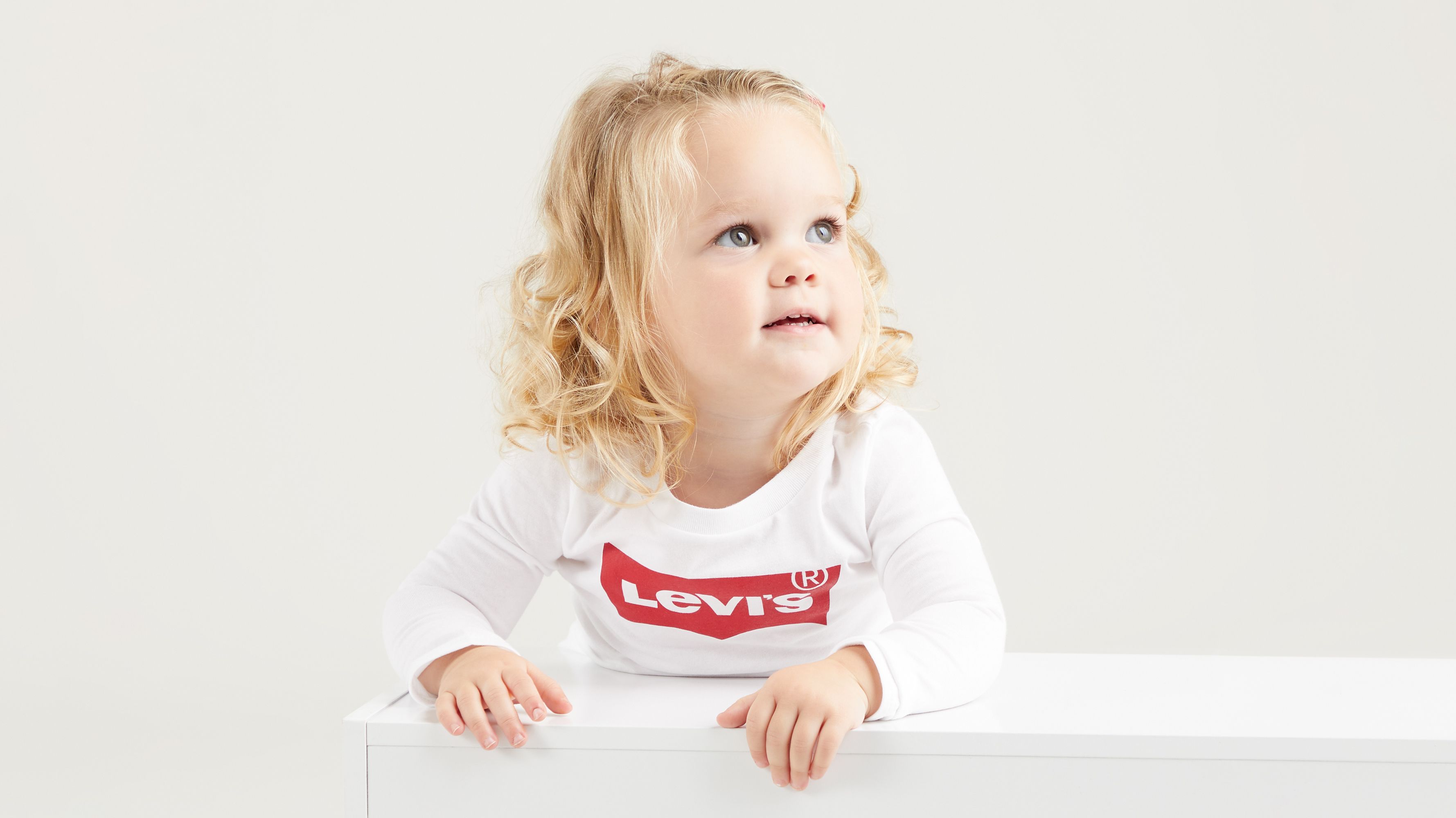 T-shirt Batwing bébé - White - Blanc