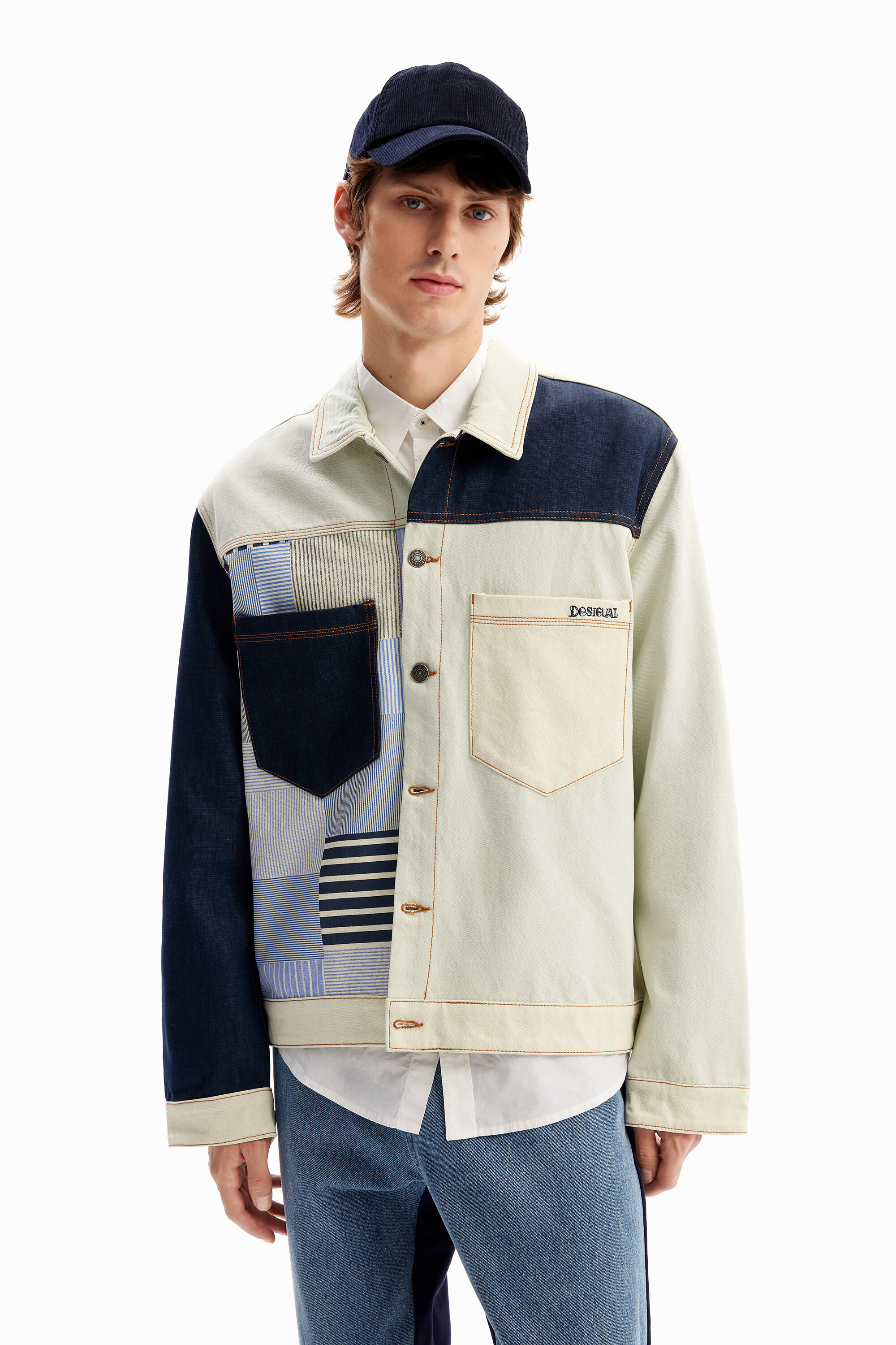 Top de cowboy com patch