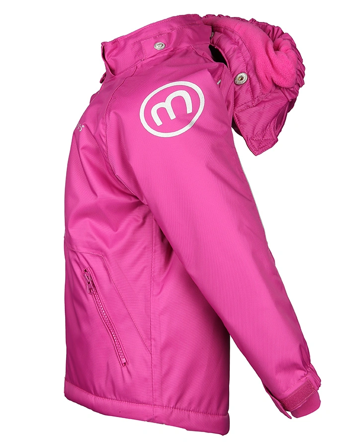 Schneejacke OXFORD mit abnehmbarer Kapuze in pink
