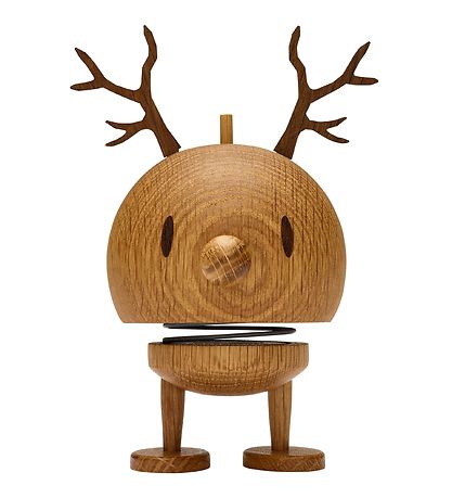Hoptimist Medium Reindeer BumBlå - 14 cm - Eg